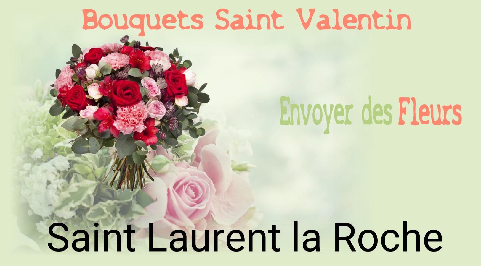Roses de Saint-Valentin livrées à Saint-Laurent-la-Roche